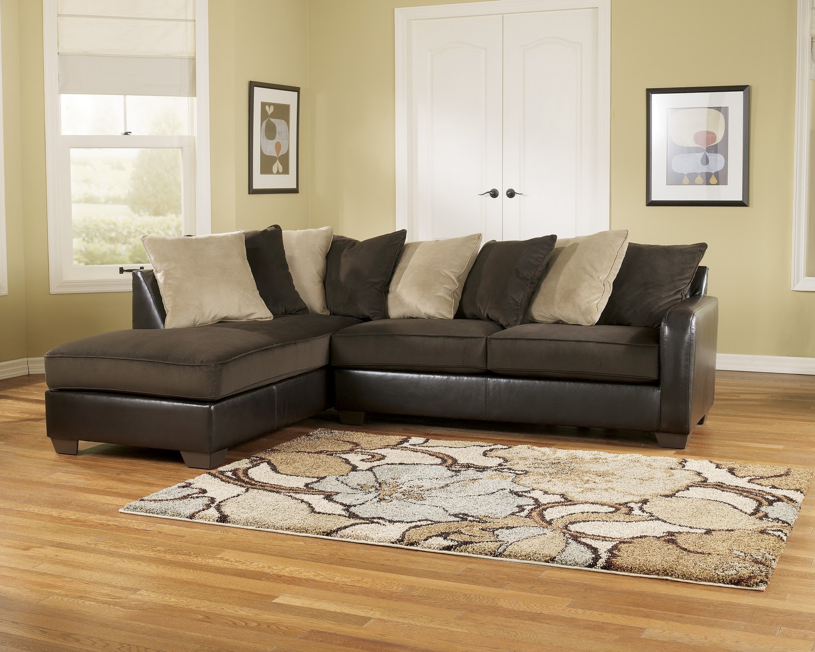Ashley Furniture – Gemini 11200 Chocolate Sectional – Royal Furniture Outlet – 215-355-2880 ...